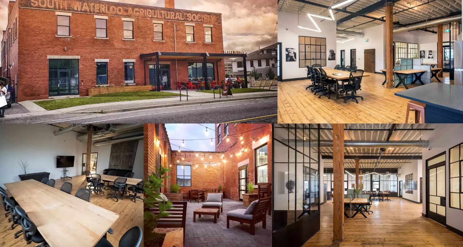 Operandi workspace at Galt Collective in Cambridge, Ontario